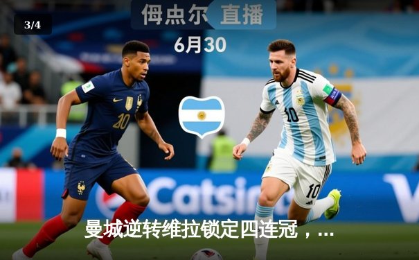 曼城逆转维拉锁定四连冠，罗德里制胜球铸就传奇 - 3